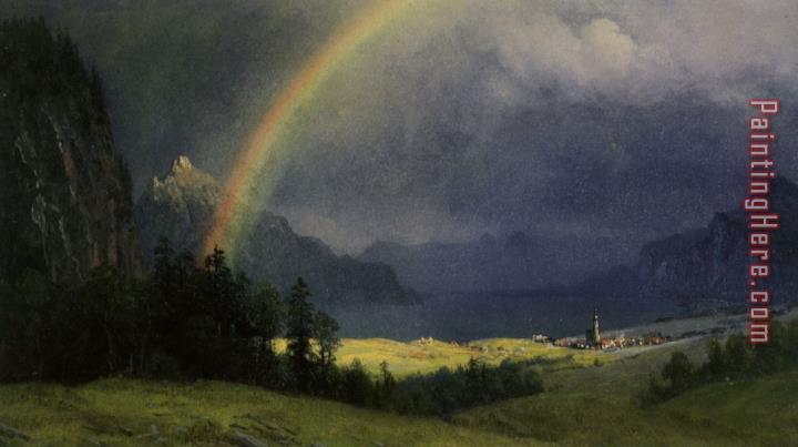 Albert Bierstadt After The Shower